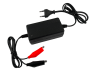 Automatic charger 100-240V for battery 12V - DC 13.8 V/3A+crocodiles LM40406 Lemanso