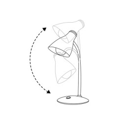 LED table lamp DE1727 7W 5000K black