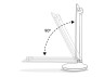 LED table lamp DE1728 9W 2700K-4000K-6500K white