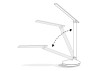 LED table lamp DE1728 9W 2700K-4000K-6500K white