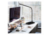 LED table lamp DE1732 6W 220V 3000K-4000K-6000K black, dimmable (39*13*38cm)