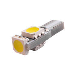 LED car lamp T5-5050-3smd white 12V LEDUA