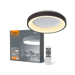 LED round surface-mounted lamp EDGE-RC-72W-BLACK 2700-6000K 175-265V (VLE-ERC-72B) VIDEX