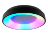 LED round surface-mounted lamp EDGE-RC-72W-BLACK RGB 175-265V (VLE-ERC-RGB-72B) VIDEX