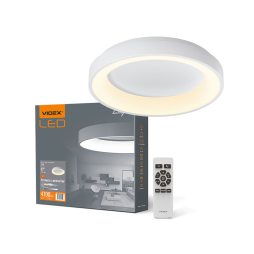 LED round surface-mounted lamp EDGE-RC-72W-WHITE 2700-6000K 175-265V (VLE-ERC-72W) VIDEX