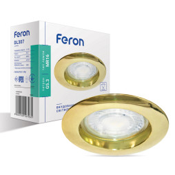 Built-in lamp Feron DL307 gold