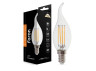 LED lamp Feron Filament LB-59 4W E14 2700K candle in the wind