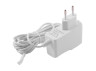 Power supply 12W-IP44 1A plastic 3000mm-wire 12V socket white mini mother LEDUA