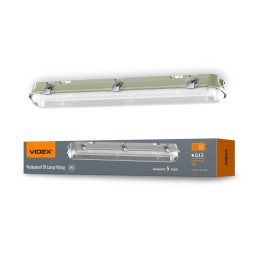 LED lamp IP65 linear under lamp 2xT8 VIDEX 0.6M 220V