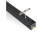 Kit for concealed suspension installation of linear luminaire VIDEX BNL02
