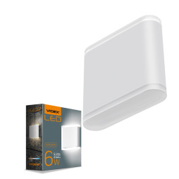 LED Architectural luminaire AR06 IP54 VIDEX 6W 2700K white