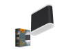 LED Architectural luminaire AR06 IP54 VIDEX 6W 2700K black