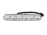 Daytime running lights HDX-D027A, 6 concave 12V white LEDUA