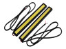 Daytime running lights COB-60, black body 12V white LEDUA