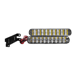 Daytime running lights HDX-D039 with turn 12V white LEDUA
