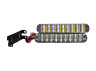 Daytime running lights HDX-D039 with turn 12V white LEDUA
