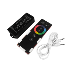 RGB RF Music controller 18A 5-24V Radio - Touch 6 buttons #173
