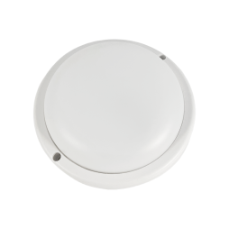 LED lamp for housing and communal services 12W 220-240V 900LM 6500K IP65 "Pole" EKO circle white / LM32017 Lemanso