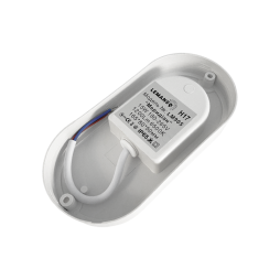 LED lamp for housing and communal services 8W 180-265V 640LM 6500K IP65 "Meridian" oval white / LM903 Lemanso