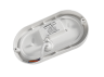 LED lamp for housing and communal services 8W 220-240V 600LM 6500K IP65 "Atlas" EKO oval white / LM32010 Lemanso