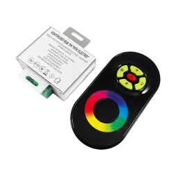 RGB Controller 18A 12-24V Radio - Touch black #55/1 (1009635) MTK