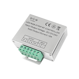 RGB Controller 18A 12-24V Radio - Touch black #55/1 (1009635) MTK