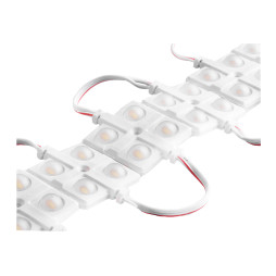 LED modules 5630-4smd 12V IP65 with lens white LEDUA