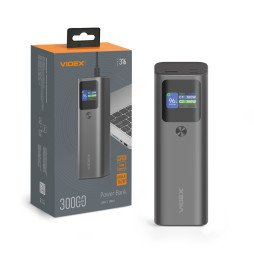 Power bank 30000mAh VIDEX VPB-316 162W PD140W +Display