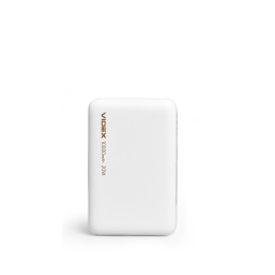 Power bank with wireless charging 10000mAh VIDEX VPB-331 PD20W White