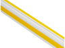 Neon diffuser 6x9mm yellow LEDUA