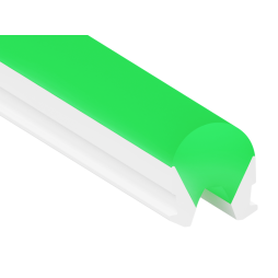 Neon diffuser 8x9mm green LEDUA