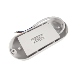 LED surface-mounted oval lamp housing BOSTON 12W 165/265V 6000K AVT