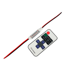 Mini single-channel dimmer 12-24V 6A radio 11 buttons 1 channel #42 AVT