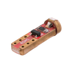 LED car lamp T5-3030-1smd lens white 12V LEDUA