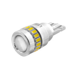 LED car lamp T10-4014/3030-(18+1)smd 10-30v white LEDUA