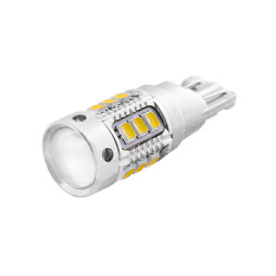 LED car lamp T10-3020-18smd white 12V LEDUA