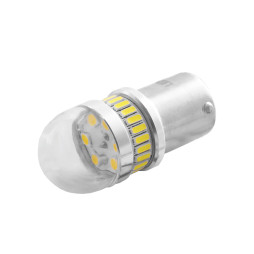 LED car lamp T25 3014-54pcs./3030-3pcs. SMD 1156 white 12V LEDUA