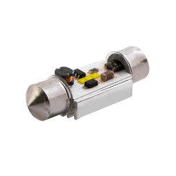 LED car lamp S85-36mm-CSP1818-3W white 12-24V LEDUA