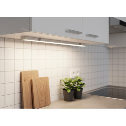 LED linear surface-mounted lamp "N15-1000" 220V 16W 6500k white body LEDUA