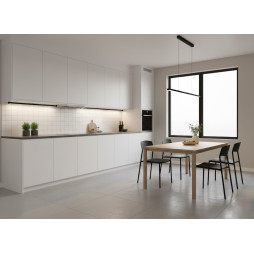 LED linear surface-mounted lamp "N15-1000" 220V 16W 6500k black body LEDUA