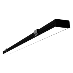 LED linear surface mounted lamp "N15-1200" 220V 19,2W 6500k black body LEDUA