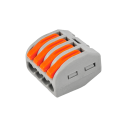 Combined terminal gray, 4-pin PTC-214