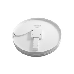 LED surface-mounted round lamp Silver 36watt 185/265V IP44 neutral color AVT