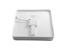 LED surface-mounted lamp square Silver 36watt 185/265V IP44 neutral color #496 AVT
