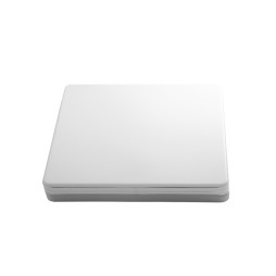 LED surface-mounted lamp square Silver 48watt 185/265V IP44 neutral color #497/1 AVT