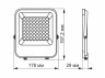 LED floodlight F2 30W 5000K 100-240V Day-night (VL-F2-305G-N) PREMIUM VIDEX