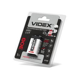 Battery 6HR61 300mAh blister/1pc Videx