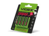 Alkaline battery LR6/AA Turbo 4pcs BLISTER Videx