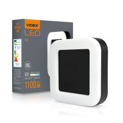 LED lamp ART IP65 square VIDEX 15W 5000K Black