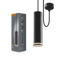 VIDEX lamp for GU10 lamp SPF05D, black, pendant